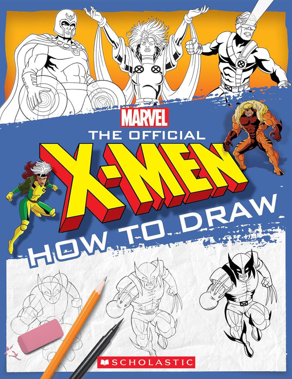 Marvel: The Official X-Men - How To Draw (Paperback)