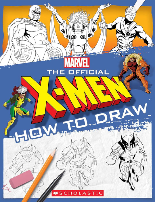 Marvel: The Official X-Men - How To Draw (Paperback)