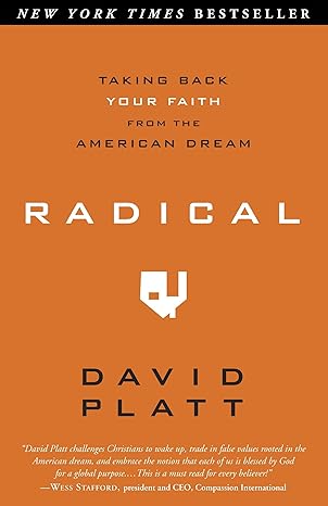 Radical: Taking Back Your Faith From The American Dream (Paperback)