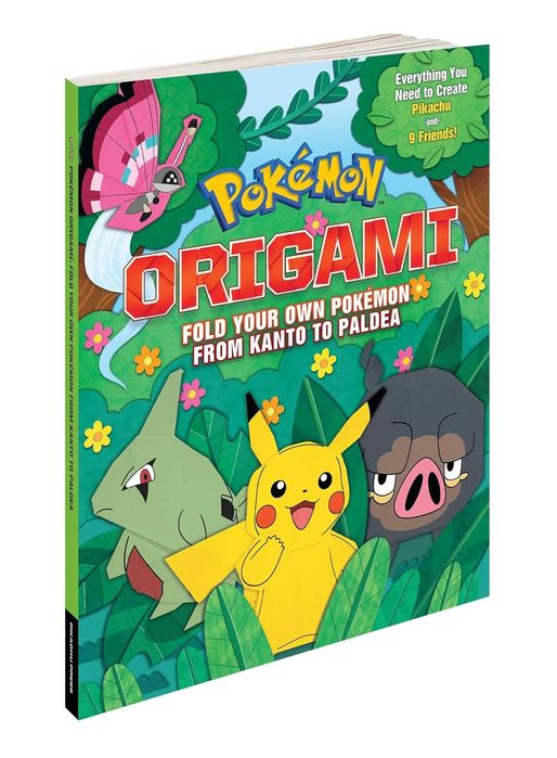 Pokémon Origami: Fold Your Own Pokémon from Kanto to Paldea (Paperback)