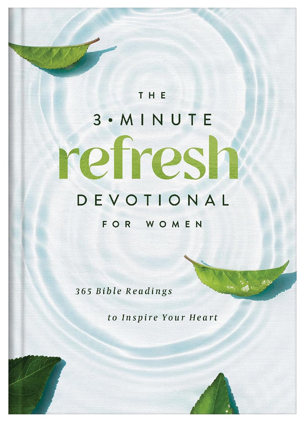 3- Minute Refresh Devotional For Women (Hardcover)
