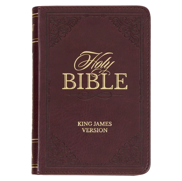 KJV Pocket Bible Burgundy