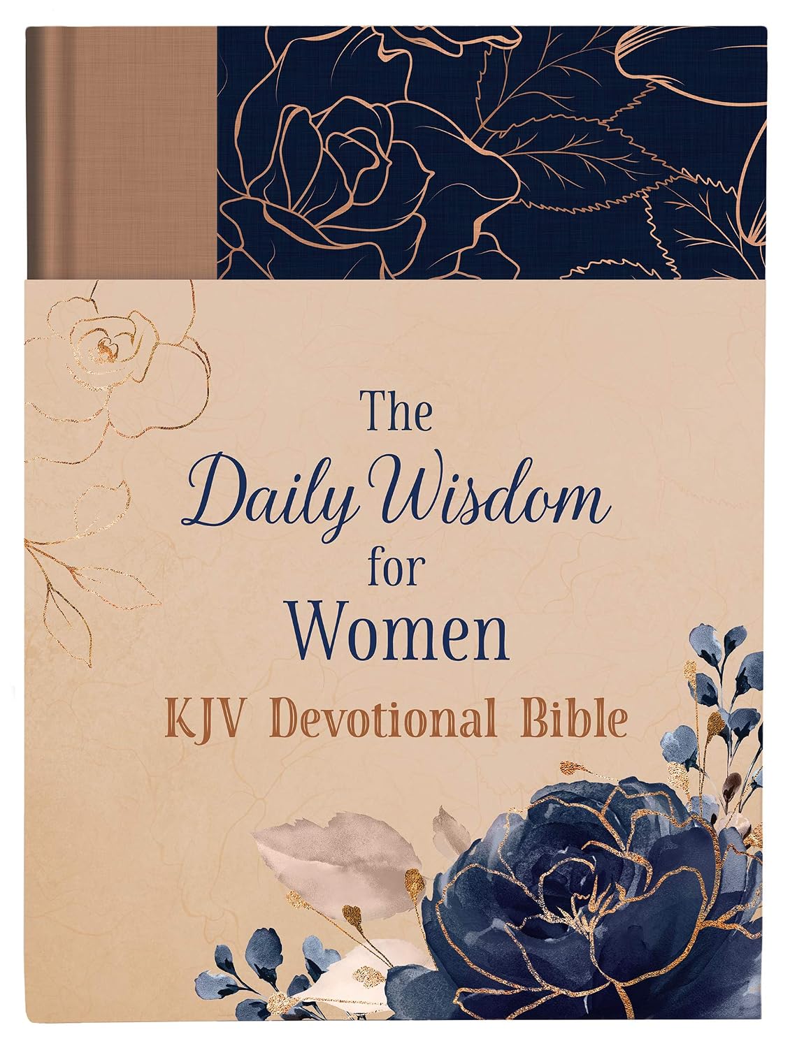 The Daily Wisdom For Women KJV Devotional Bible (Hardcover)