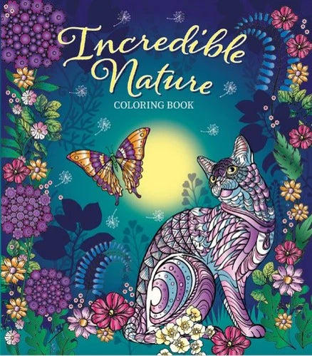 Incredible Nature Coloring Book (Paperback)