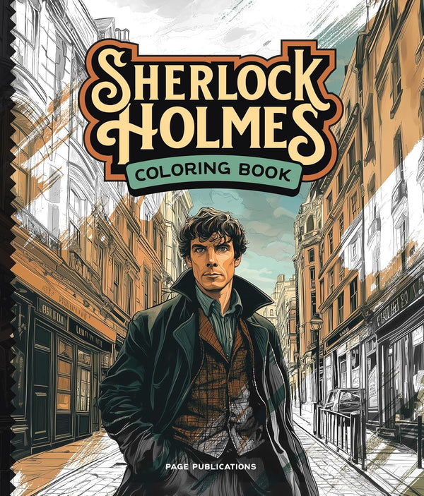 Sherlock Holmes Coloring book