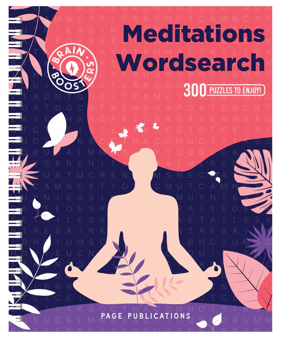 Meditations Wordsearch: 300 Puzzles To Enjoy (Spiral Bound)