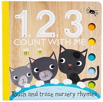 1,2,3 Count With Me Touch And Trace Nursery Rhymes