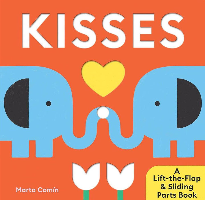 Kisses: A Lift-the-Flap & Sliding Parts Book (Board book – Lift the flap)
