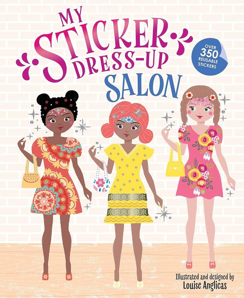 My Sticker Dress-Up: Salon (Paperback)