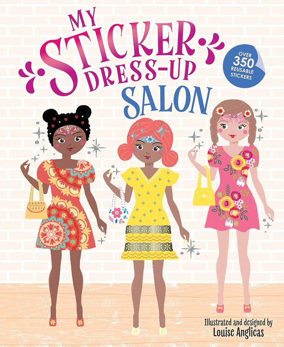 My Sticker Dress-Up: Salon (Paperback)