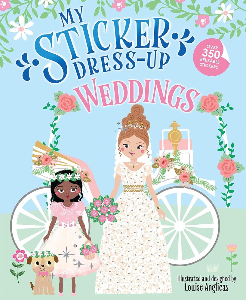 My Sticker Dress-Up: Weddings (Paperback)