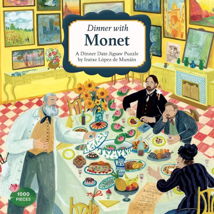 Dinner With Monet: A Dinner Date 1000 Piece Puzzle