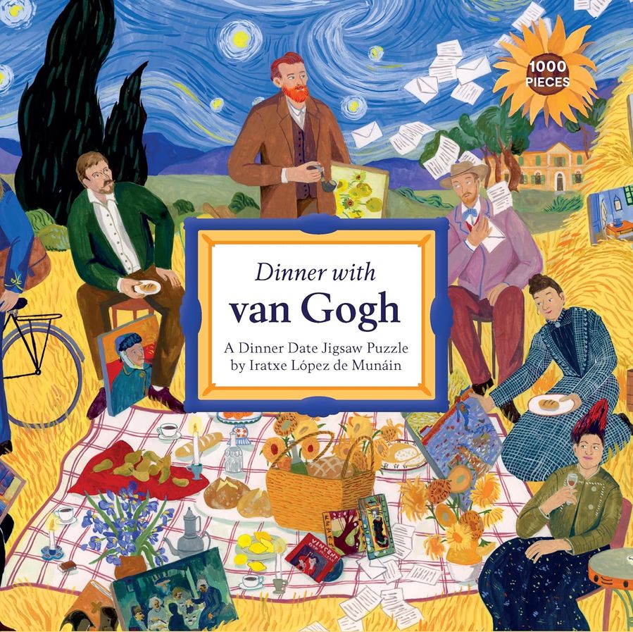 Dinner With Van Gogh 1000 Piece Puzzle