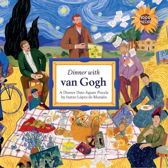 Dinner With Van Gogh 1000 Piece Puzzle