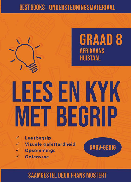 Best Book: Lees En Kyk Met Begrip: Graad 8 Afrikaans Huistaal (Paperback)