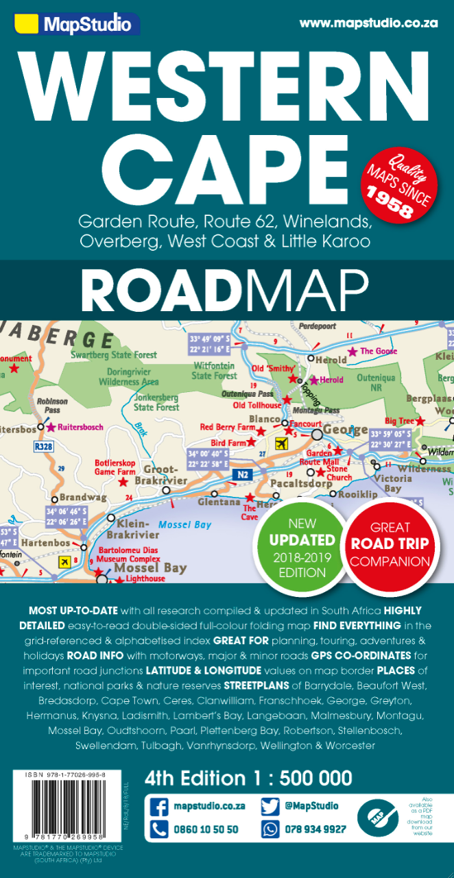 Western Cape Road Map - 5th Edition