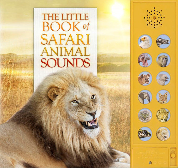 The Little Book of Safari Animal Sounds (Hardcover)