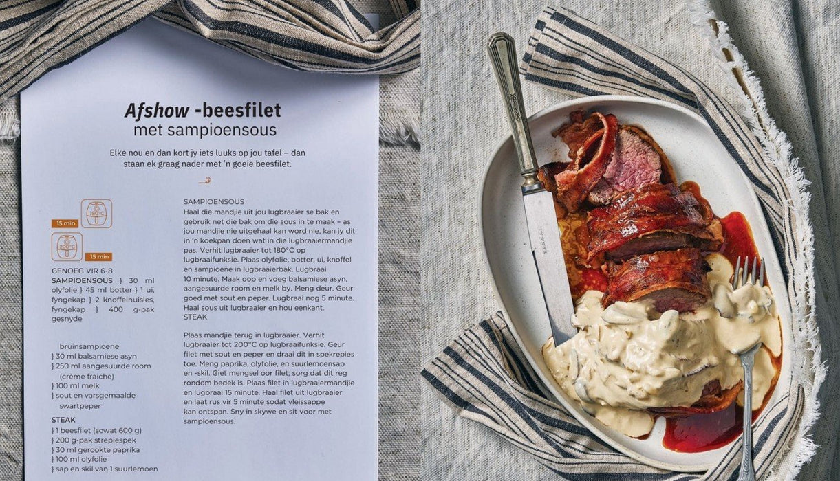 Lugbraaier: Herman se 100 Beste Resepte (Paperback)