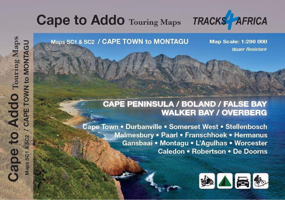 Cape to Addo Touring Maps: Cape Town to Montagu