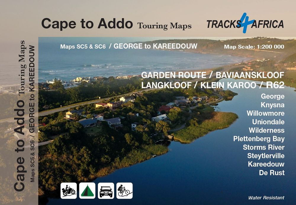 Cape to Addo Touring Maps: George to Kareedouw
