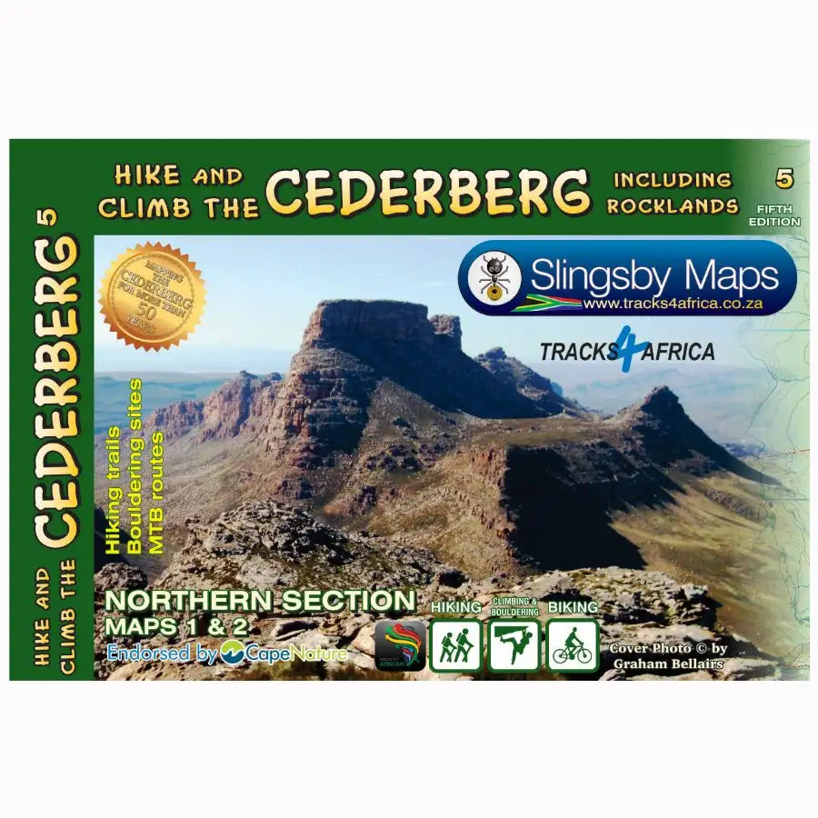 Slingsby Map Hike And Climb The Cederberg: 5th Edition