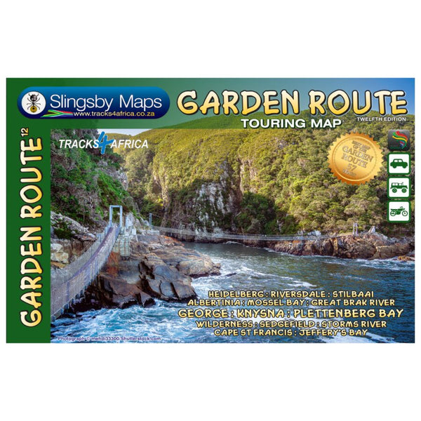 Garden Route Slingsby Map: 12th Edition (Paperback)