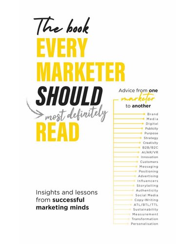 The Book Every Marketer Should Most Definitely Read (Paperback)