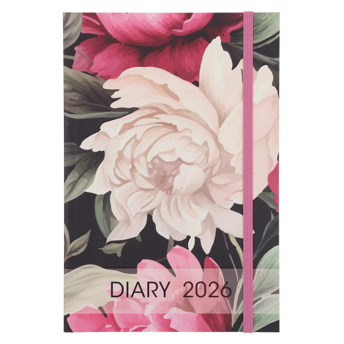 2026 A5 Daily Planner Floral (Paperback)