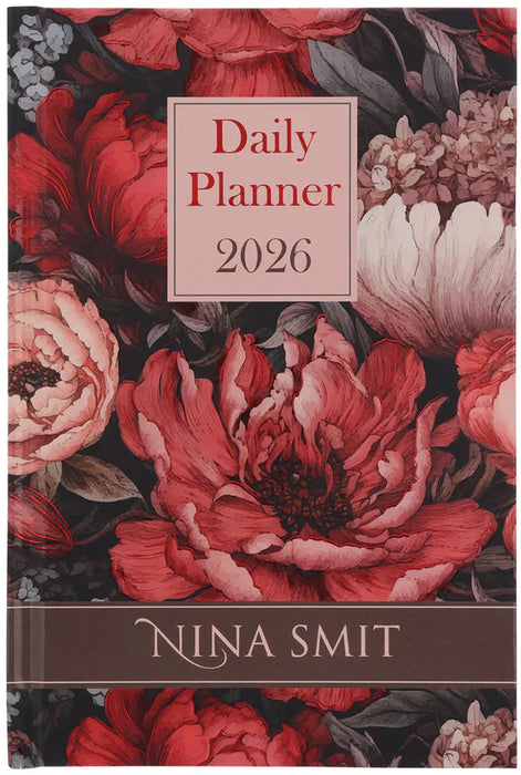 2026 Nina Smit Daily Planner For Women Floral (Hardcover)