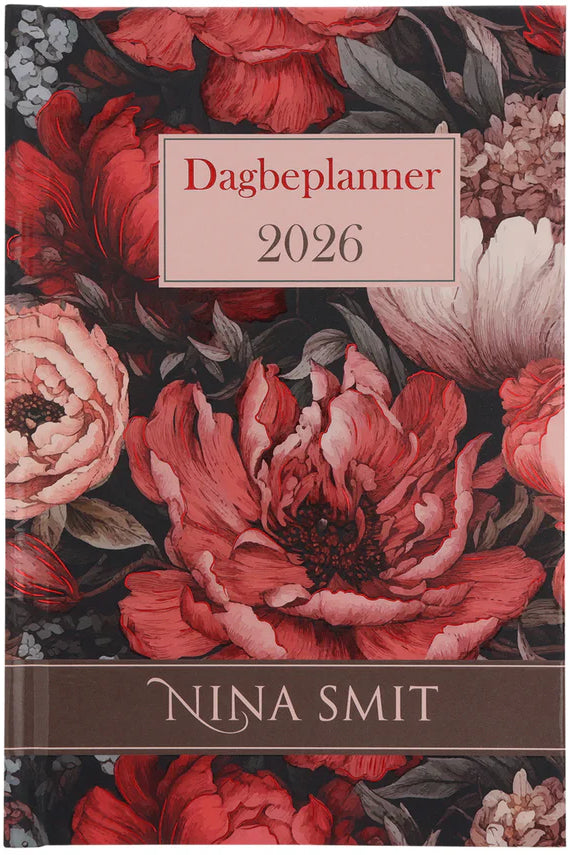 2026 Nina Smit Dagbeplanner Blomme (Hardcover)