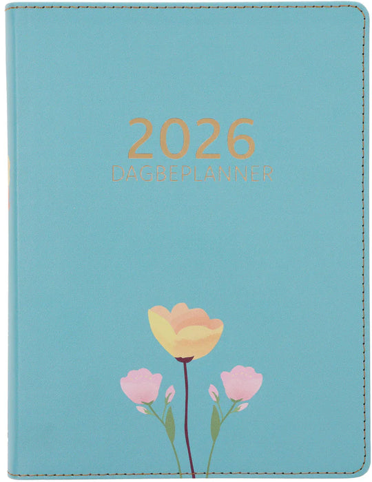 2026 Dagbeplanner Leefstyl Vir Die Vrou (Kunsleer)