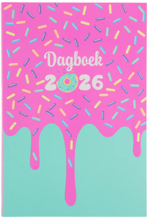 2026 Skooldagboek Vir Meisies (Sagteband)
