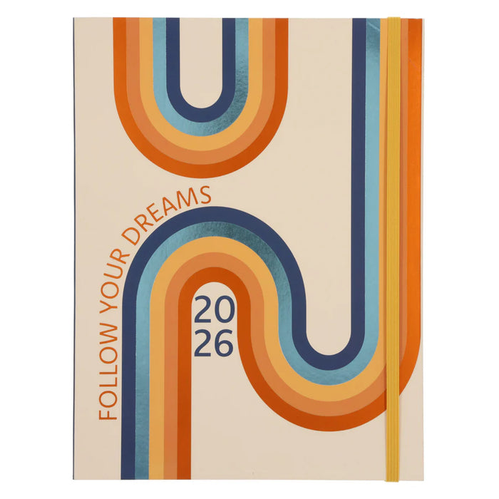 2026 Daily Planner Follow Your Dreams (Flexcover)