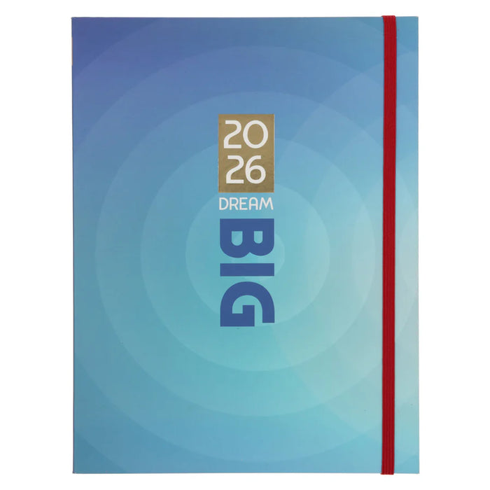2026 Daily Planner Dream Big (Flexcover)