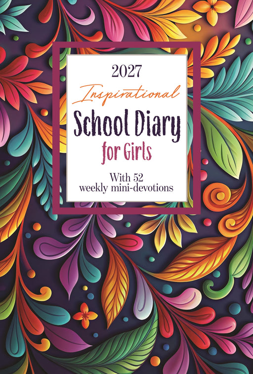 2027 Inspirational School Diary for Girls (Paperback)