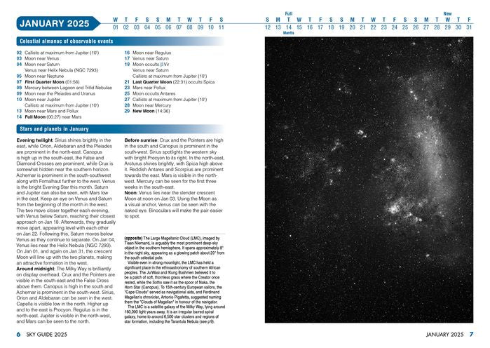 Sky Guide Southern Africa 2025 (Paperback)