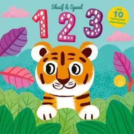Skuif En Speel-Reeks: 123 (Board Book)