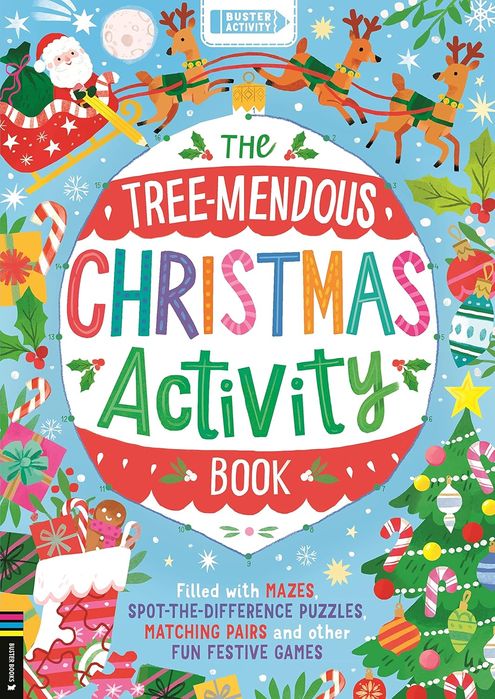 The Tree-mendous Christmas Activity Book (Paperback)