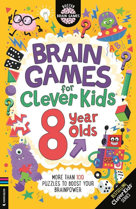 Brain Games For Clever Kids 8 Year Olds (Paperback)