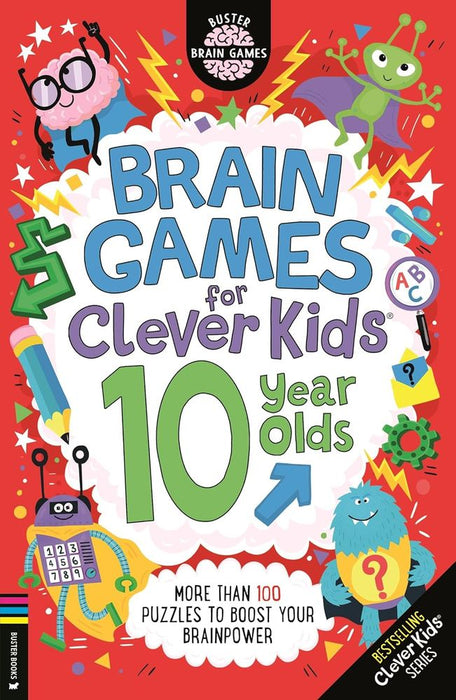 Brain Games For Clever Kids 10 Yr Olds (Paperback)