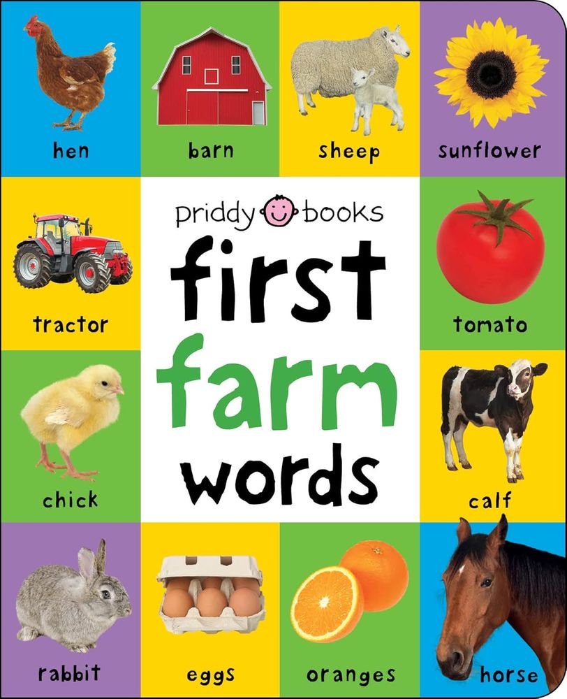 First 100: Farm Words (Board Book)