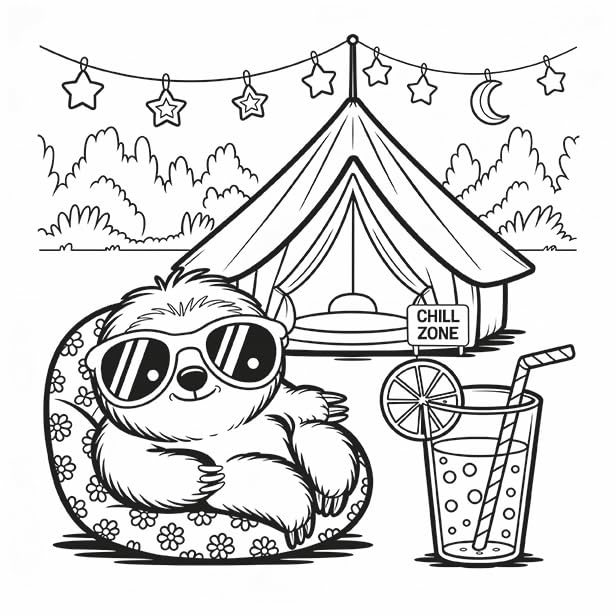 Cute Cozy Coloring: Adventure (Paperback)