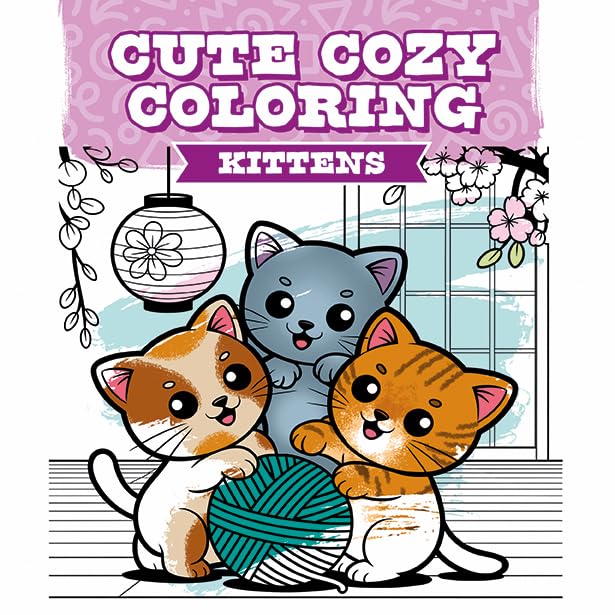 Cute Cozy Coloring: Kittens (Paperback)