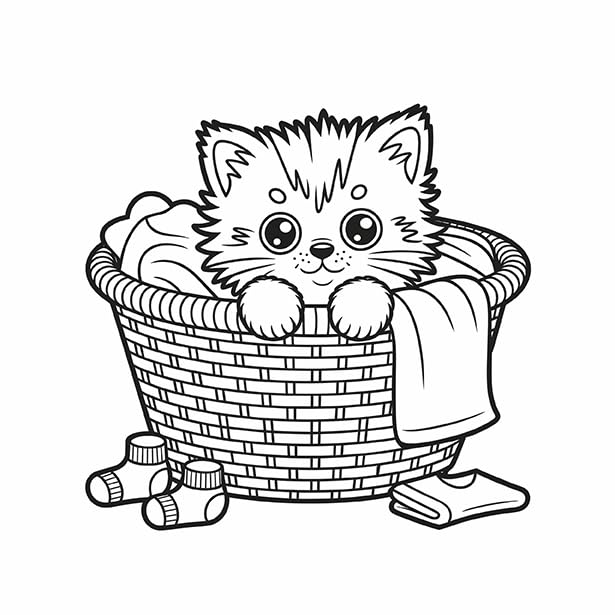 Cute Cozy Coloring: Kittens (Paperback)