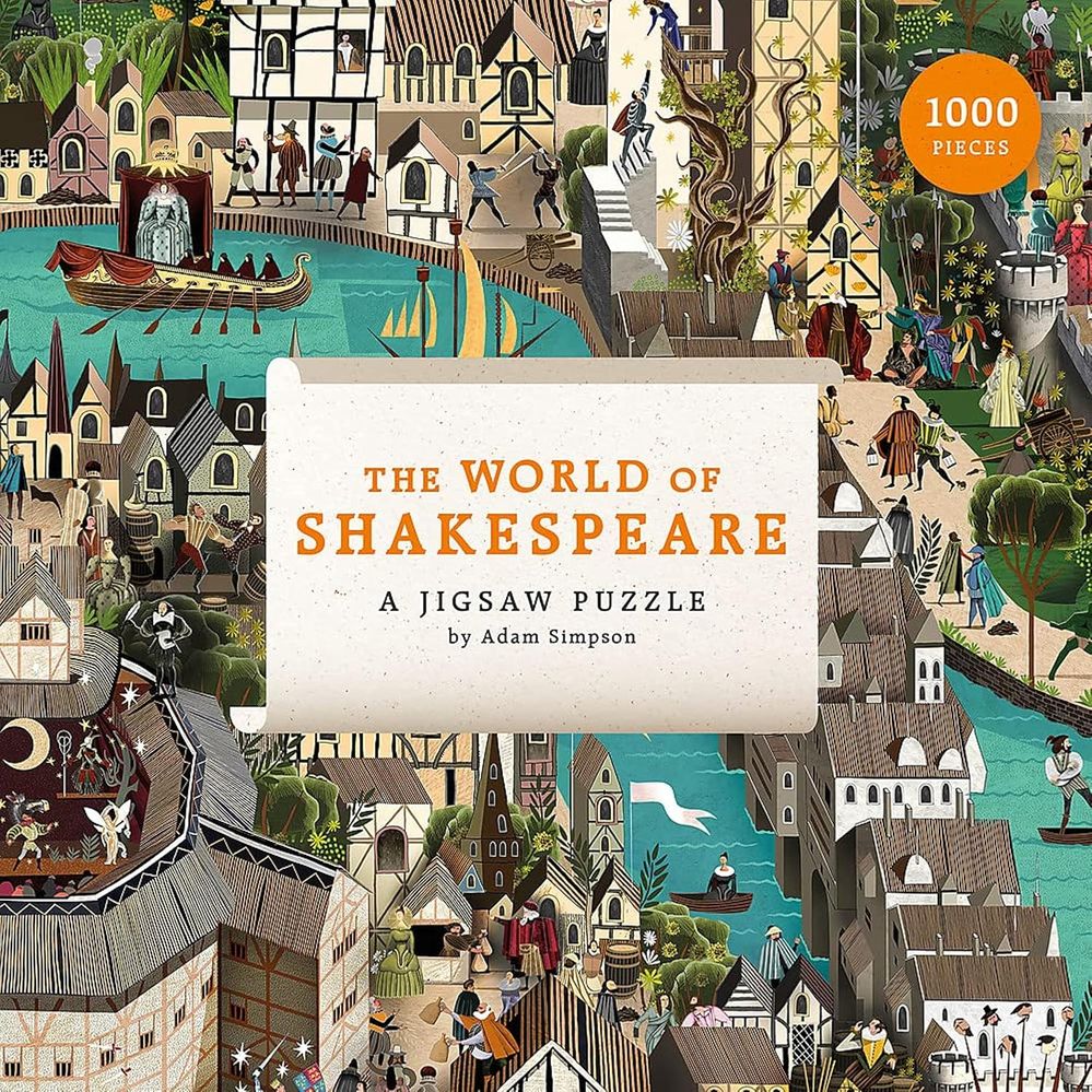 The World of Shakespeare: 1000-Piece Jigsaw Puzzle