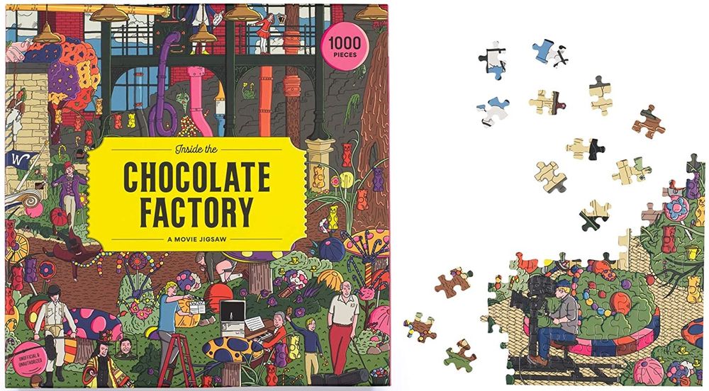 Inside the Chocolate Factory: 1000-Piece Movie Jigsaw Puzzle