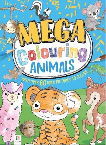Mega Colouring 5: Baby Animals (Paperback)