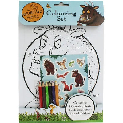 The Gruffalo Colouring Set