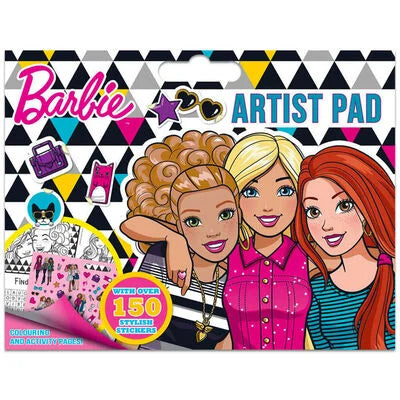 Barbie Artist Pad A3 With 150 Stickers