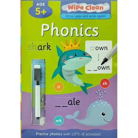 Wipe Clean Book Phonics